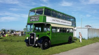 This Bristol K6A (Hants & Dorset TD895 - HLJ44, retaining its AEC engine) earns its place because of the stunning restoration carried out by The Revivist (Ashley Blackman). I remember driving it up to Yorkshire from Somerset - that was a long 35mph slog! It is presented in the livery it wore when new - delivered initially to London Transport in 1949 to cover for RT losses and late deliveries due to the war.